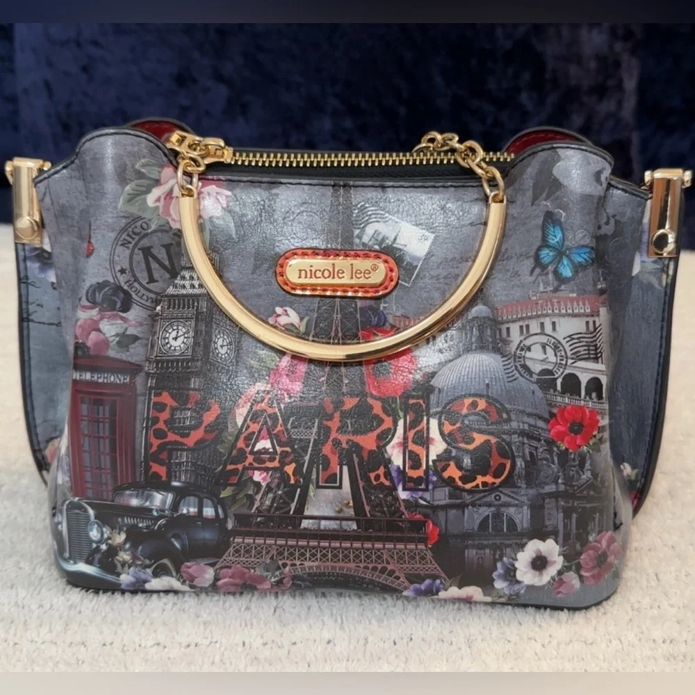 Nicole Lee Paris In Fall Bag Special Edition Handbag And Crossbody Bag 👜💖